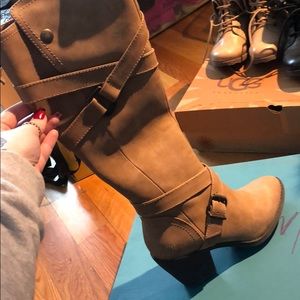Blowfish taupe PU Boot